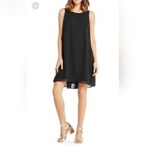 BCBGeneration Black Chiffon Shift Dress Size XS